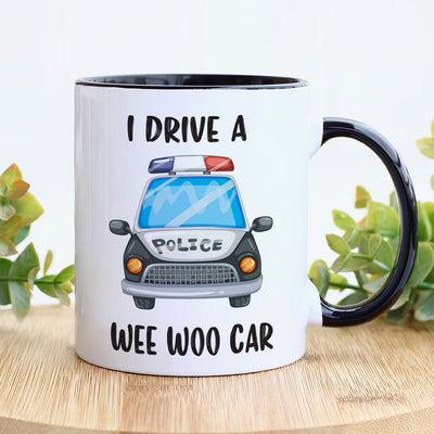 Personalized Police Officer Mug - Unique Funny Gift for Cop Graduation