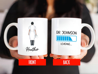 Personalized Future Dr Coffee Mug, Custom Medical Student Mug, Future Doctor Gift, Medical Student Mug