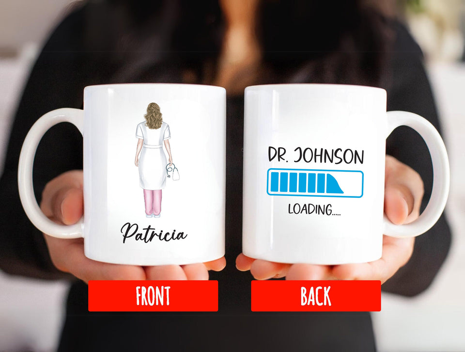 Personalized Future Dr Coffee Mug, Custom Medical Student Mug, Future Doctor Gift, Medical Student Mug