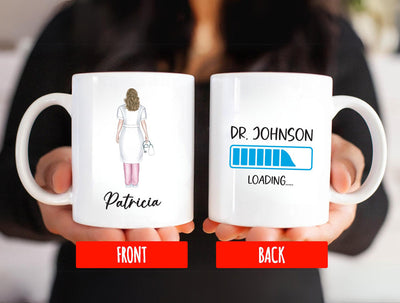Personalized Future Dr Coffee Mug, Custom Medical Student Mug, Future Doctor Gift, Medical Student Mug