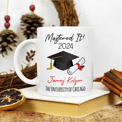 Personalized Graduation Mug, Graduation Gift, Custom Name