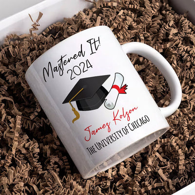 Personalized Graduation Mug, Graduation Gift, Custom Name