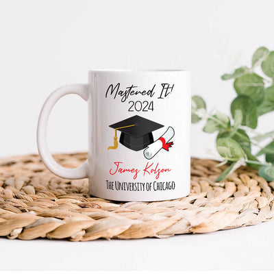 Personalized Graduation Mug, Graduation Gift, Custom Name