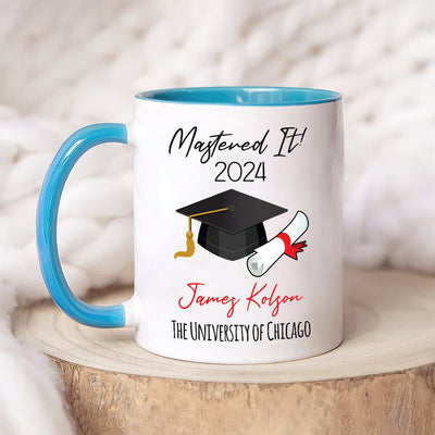 Personalized Graduation Mug, Graduation Gift, Custom Name