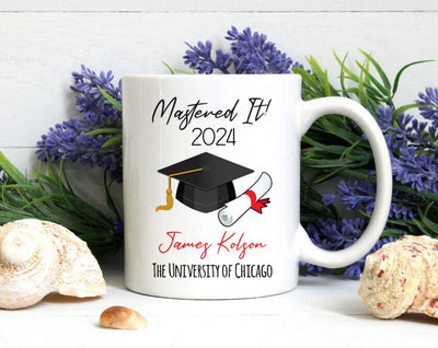 Personalized Graduation Mug, Graduation Gift, Custom Name