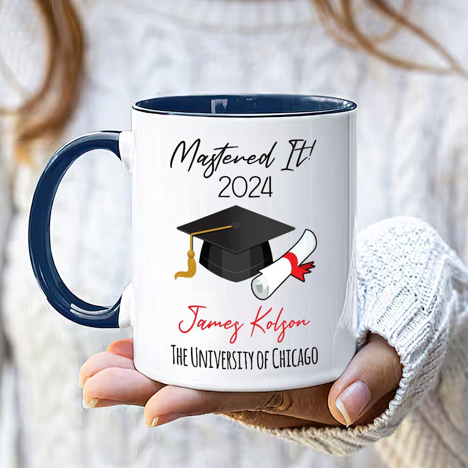 Personalized Graduation Mug, Graduation Gift, Custom Name