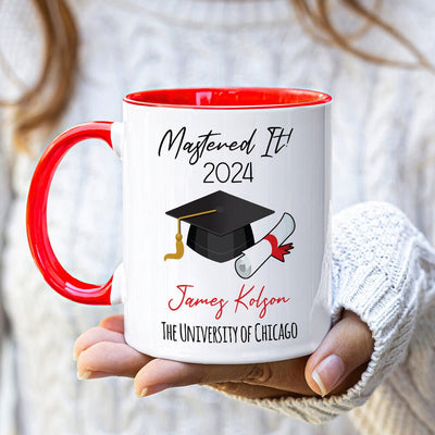 Personalized Graduation Mug, Graduation Gift, Custom Name
