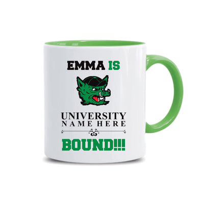 Personalized College Bound Mug - College Graduation, High School Graduation