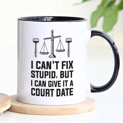 Judge Graduation Coffee Mug - Perfect Gift for Women in Law,