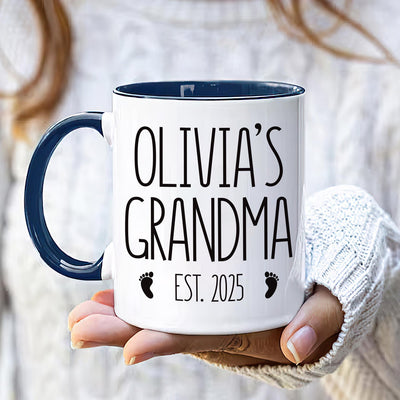 First-Time Grandma Coffee Mug, New Grandma Gift