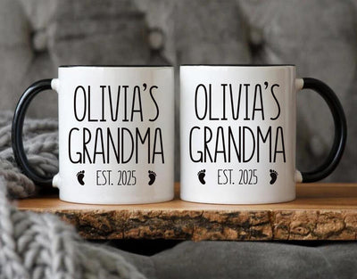 First-Time Grandma Coffee Mug, New Grandma Gift