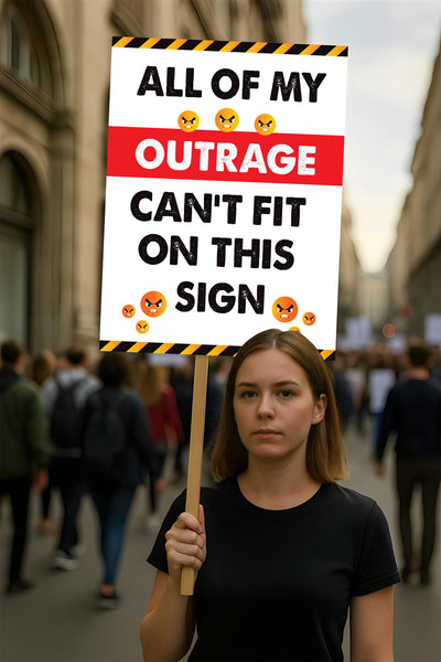 No Kings In America Protest Sign, Anti-Trump Resistance, Political Activist Poster